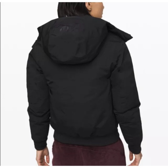 Lululemon Winter Bomber Warrior Parka Black sz.4 - Picture 2 of 13